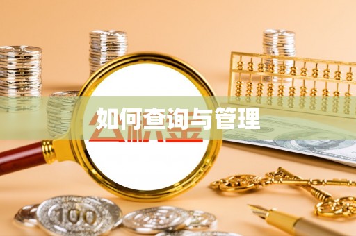 申扎如何查询与管理