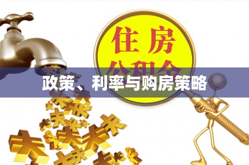 申扎政策、利率与购房策略