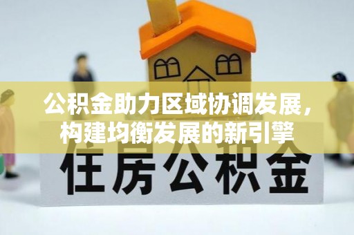 申扎公积金助力区域协调发展，构建均衡发展的新引擎