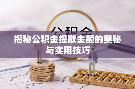 申扎揭秘公积金提取金额的奥秘与实用技巧