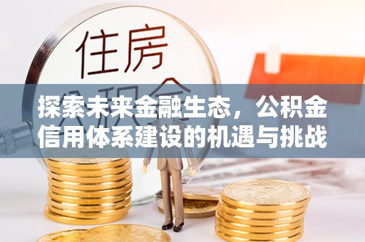 申扎探索未来金融生态，公积金信用体系建设的机遇与挑战
