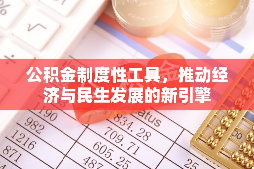 申扎公积金制度性工具，推动经济与民生发展的新引擎