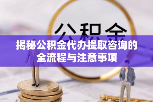 申扎揭秘公积金代办提取咨询的全流程与注意事项