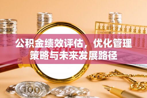 申扎公积金绩效评估，优化管理策略与未来发展路径