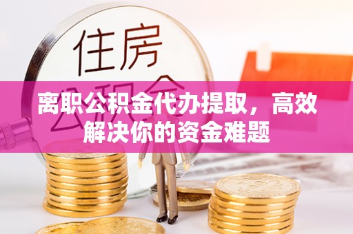 申扎离职公积金代办提取，高效解决你的资金难题