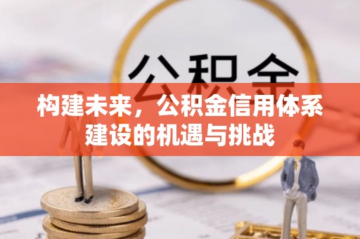 申扎构建未来，公积金信用体系建设的机遇与挑战