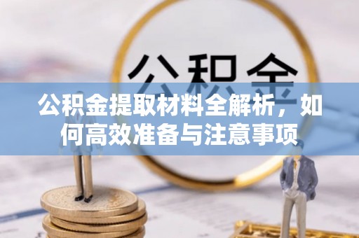 申扎公积金提取材料全解析，如何高效准备与注意事项