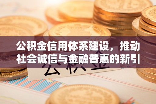 申扎公积金信用体系建设，推动社会诚信与金融普惠的新引擎