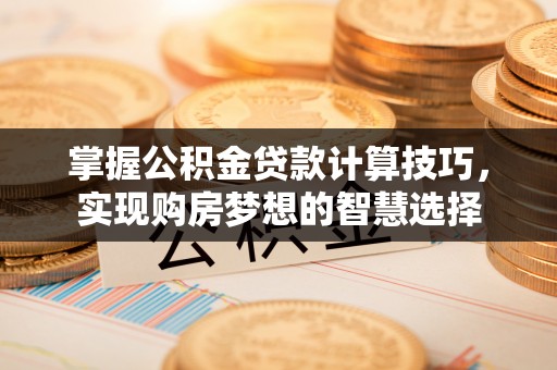 申扎掌握公积金贷款计算技巧，实现购房梦想的智慧选择