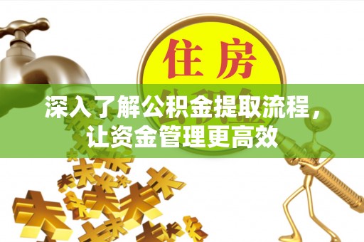 申扎深入了解公积金提取流程，让资金管理更高效