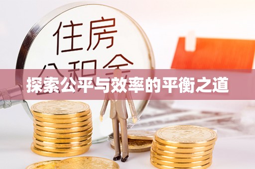 申扎探索公平与效率的平衡之道