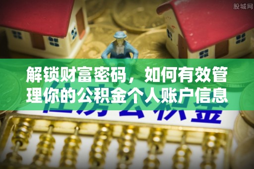 申扎解锁财富密码，如何有效管理你的公积金个人账户信息
