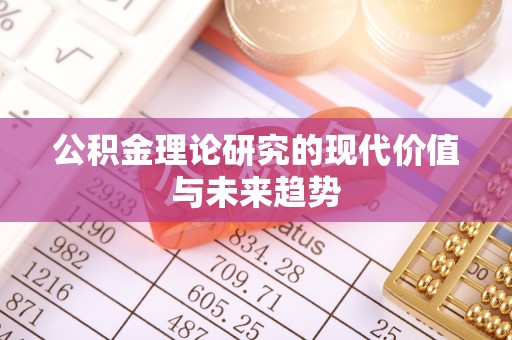 申扎公积金理论研究的现代价值与未来趋势