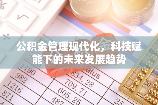 申扎公积金管理现代化，科技赋能下的未来发展趋势