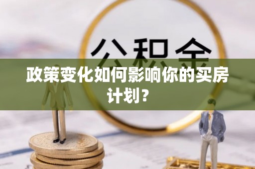 申扎政策变化如何影响你的买房计划？