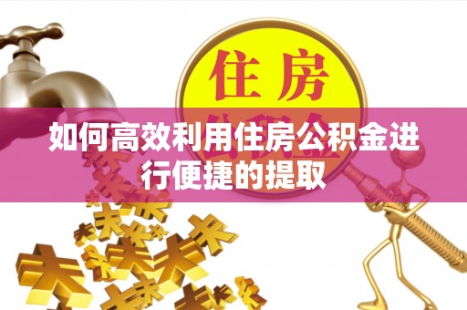 申扎如何高效利用住房公积金进行便捷的提取