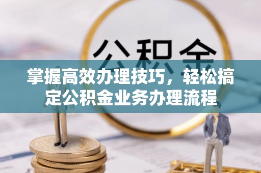 申扎掌握高效办理技巧，轻松搞定公积金业务办理流程