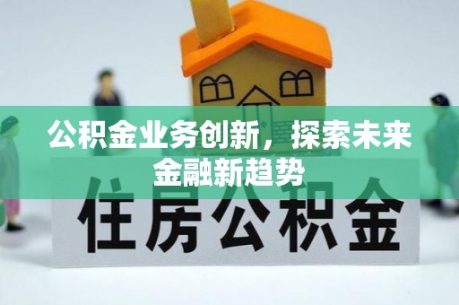 申扎公积金业务创新，探索未来金融新趋势