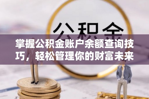 申扎掌握公积金账户余额查询技巧，轻松管理你的财富未来