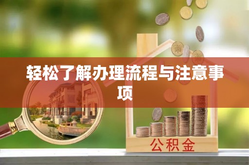 申扎轻松了解办理流程与注意事项