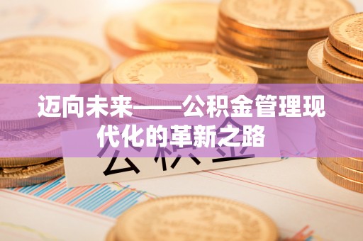 申扎迈向未来——公积金管理现代化的革新之路